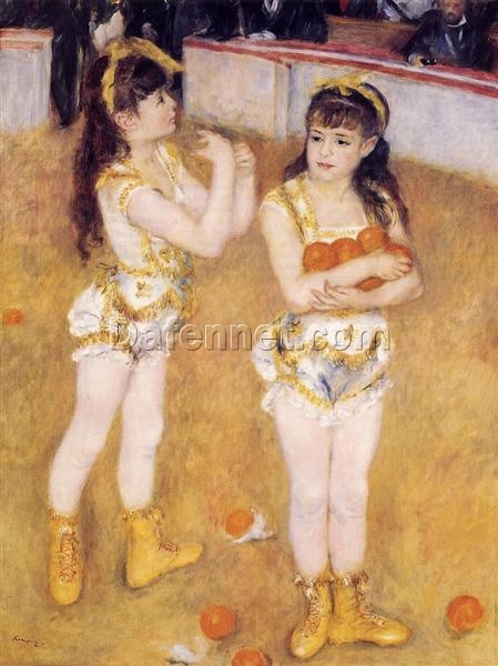 Acrobats at the Cirque Fernando (Francisca and Angelina Wartenberg) Pierre-Auguste Renoir Date: 1879