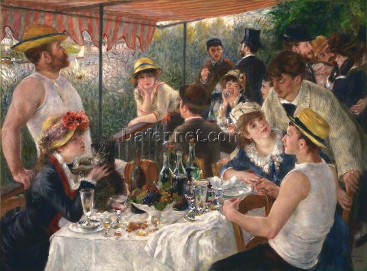 Buy ‘The Luncheon of the Boating Party’ Reproduction – Premium Dafen Village Oil Painting – Classic Impressionist Artwork for Sale