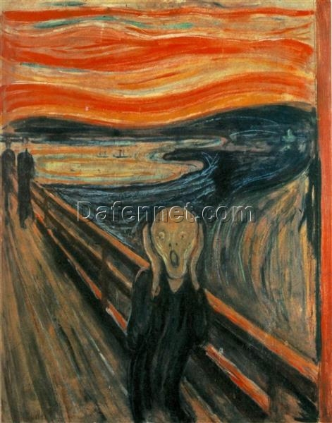 The Scream (1893) by Edvard Munch – Custom Oil Painting Reproduction by Dafen Village Artists