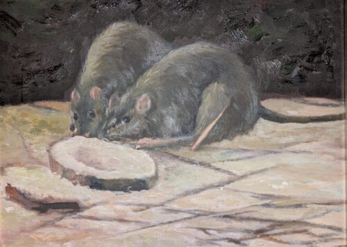 Van Gogh Two Rats – 1884 Hand-Painted Oil Painting Reproduction from Dafen Village photo review