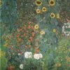 Gustav Klimt Bauerngarten mit Sonnenblumen MeisterDrucke 16127