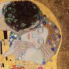 Gustav Klimt The Kiss 1907 08 detail of 601 MeisterDrucke 124740