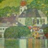 Gustav Klimt Church in Unterach on Attersee Lake MeisterDrucke 684517