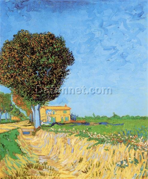 Order Your Own Van Gogh’s ‘A Lane near Arles’ Reproduction – Dafen Village Oil Painting Studio