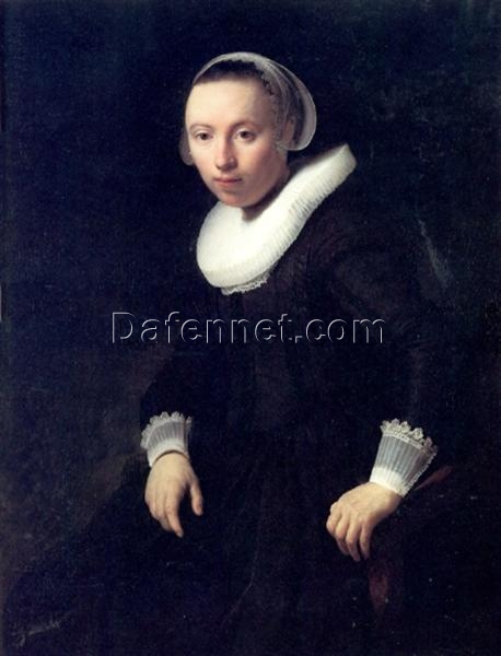 Buy Rembrandt ‘A Portrait of a Young Woman’ 1632 – Timeless Beauty in Rembrandt’s Signature Style