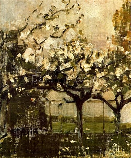 Alberi by Piet Mondrian – Authentic Hand-Painted Oil Painting on Canvas | 1908 Dutch Abstract Landscape