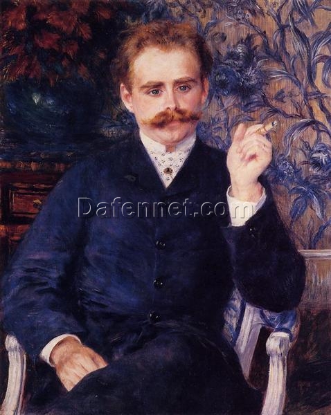 Authentic Reproduction of Renoir’s “Albert Cahen d’Anvers” – Custom Oil Painting Inspired by the 1881 Portrait | Dafen Village