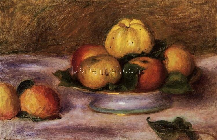 Renoir’s “Apples and Mandarins” c.1890 – Custom Oil Painting Reproduction for Art Lovers and Collectors | Dafen Village