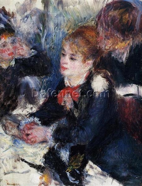 Authentic Reproduction of Renoir’s “At the Milliner’s” – Custom Oil Painting Inspired by 1878 Parisian Couture | Dafen Village