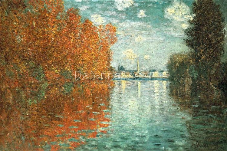 Buy Autumn Effect at Argenteuil by Claude Monet – Exquisite Oil Painting Reproduction from Dafen Village Studio