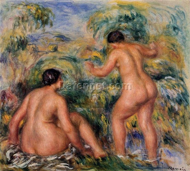 Buy Renoir’s “Bathers” (1917) – High-Quality Oil Painting Reproduction | Custom Canvas Art from Dafen Village