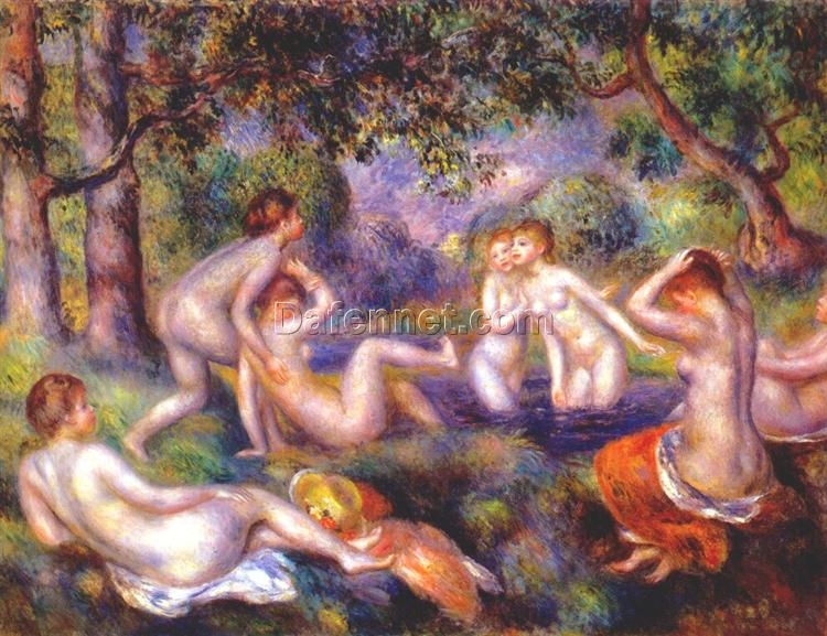 Buy Renoir’s “Bathers in the Forest” (c.1897) – High-Quality Oil Painting Reproduction | Custom Canvas Art from Dafen Village