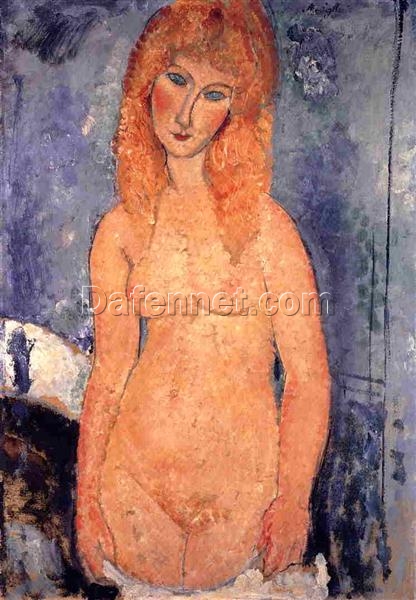 Blonde nude Amedeo Modigliani Date: 1917; Paris, France