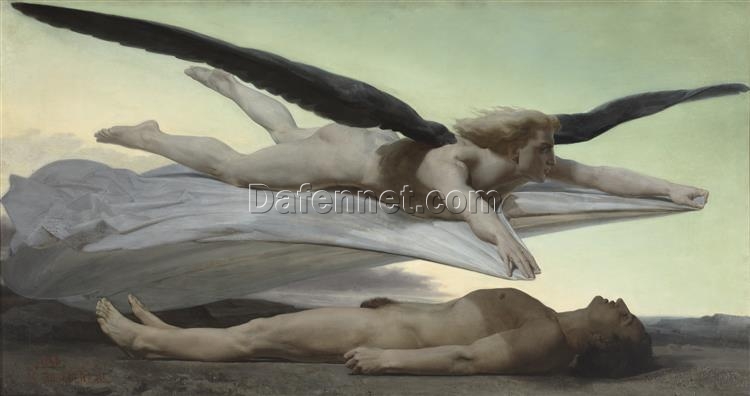 Reproduction of Bouguereau’s “Equality before Death” | Custom Hand-painted Oil Art for Home Décor