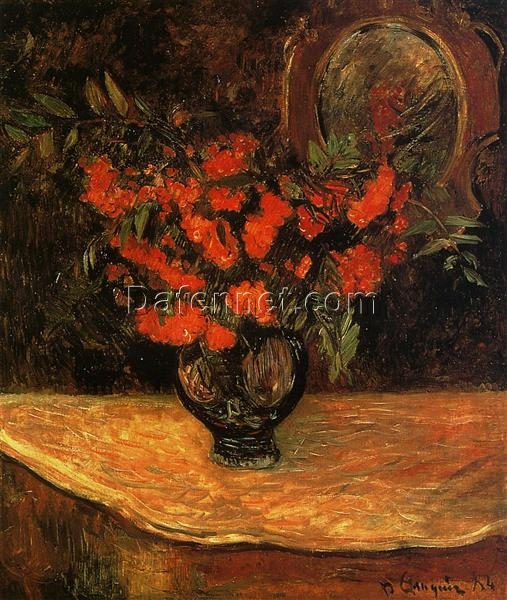 Paul Gauguin “Bouquet” 1884 – Authentic Oil Painting Reproduction | Elegant Canvas Art from Dafen Village