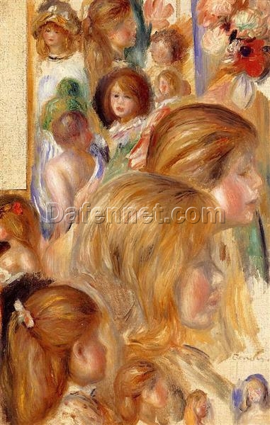 Buy Renoir’s “Children’s Heads” – High-Quality Oil Painting Reproduction of Portraits of Children | Dafen Village