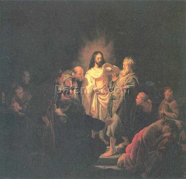 Buy Rembrandt’s ‘Christ Resurrected’ 1634 – A Majestic Depiction of the Resurrection in Baroque Art