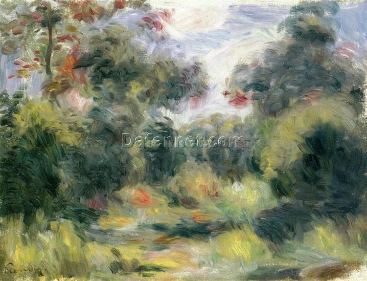 Buy Renoir’s “Clearing” – Handcrafted Oil Painting Reproduction of Idyllic Landscape | Dafen Village