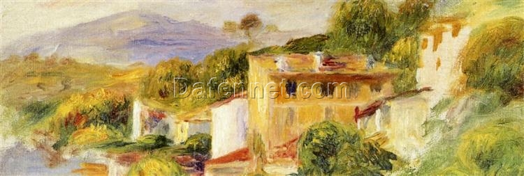 Reproduction of Pierre-Auguste Renoir’s “Coastal Landscape” – Hand-Painted Oil Painting of Natural Beauty | Dafen Village