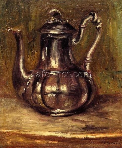 Buy Renoir’s “Coffee Pot” – Handcrafted Still Life Oil Painting Reproduction | Dafen Village