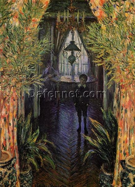 Exclusive Corner of the Apartment by Claude Monet – 1875, Custom Oil Painting from Dafen Village Studio