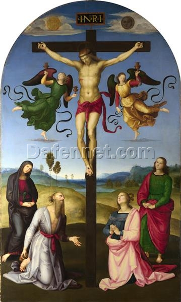 Raphael’s ‘Crucifixion’ – High-Quality Oil Painting Reproduction in High Renaissance Style