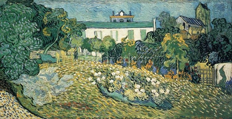 Hand-Painted Daubigny’s Garden by Van Gogh – High-Quality Reproduction Oil Painting from Dafen Village