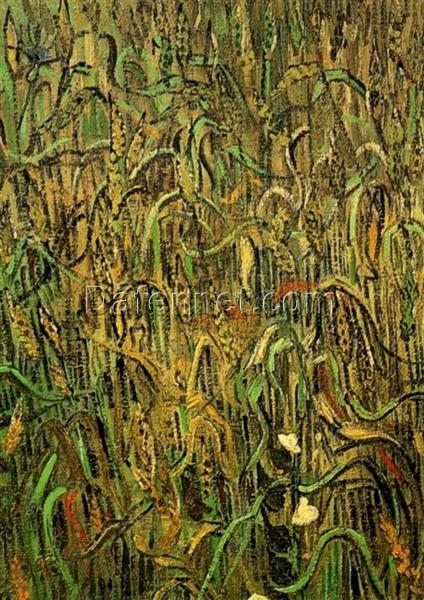 Vincent van Gogh Ears of Wheat 1890 Oil Painting – Custom Reproduction for Home Decor by Dafen Village Artists