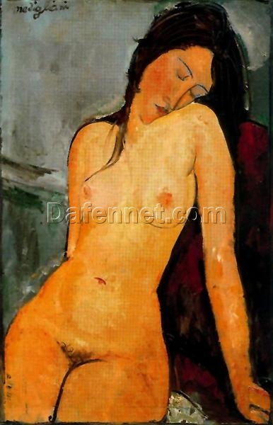 Female nude Amedeo Modigliani Date: c.1916; Paris, France