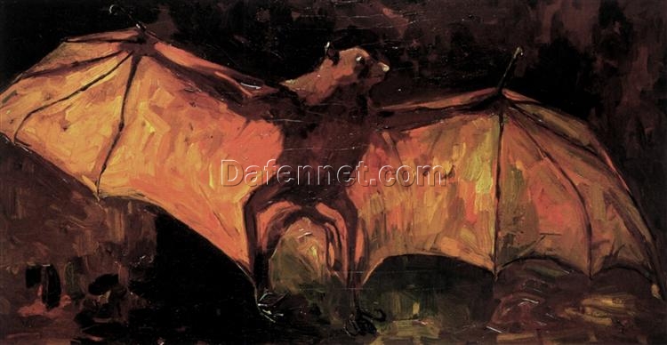 Flying Fox by Vincent van Gogh (1886) – Premium Oil Painting, Expertly Recreated by Dafen Village