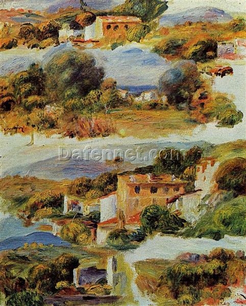 Buy Renoir “Houses at Cagnes” 1905 – High-Quality Oil Painting Reproduction by Dafen Village Artists