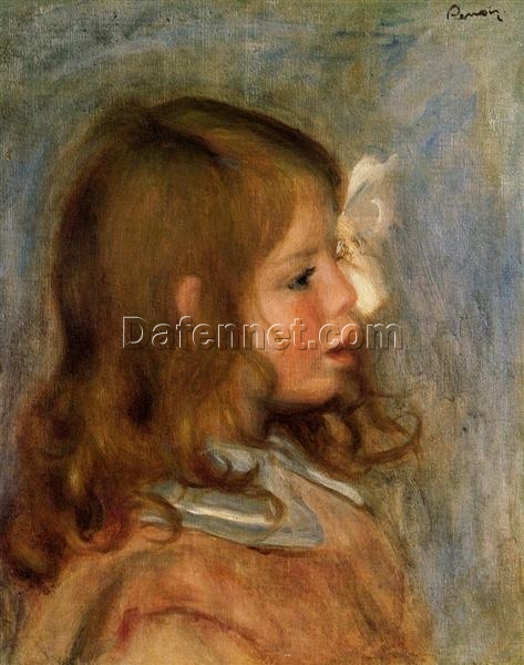 Pierre-Auguste Renoir “Jean Renoir” (1899) – Handcrafted Oil Painting Reproduction for Family Portrait and Classic Art Decor