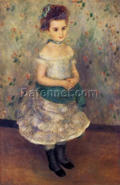 Buy Renoir “Jeanne Durand-Ruel” 1876 – High-Quality Oil Painting Reproduction by Dafen Village Artists