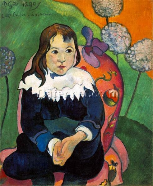 Buy “M. Loulou” by Paul Gauguin – 1890 Stunning Oil Painting Reproduction | Handcrafted Art