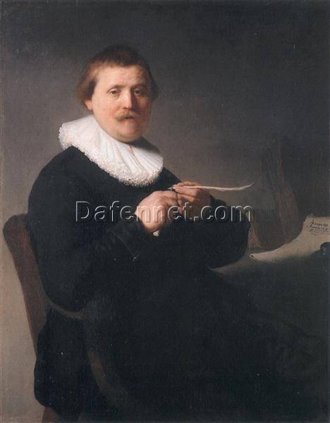 Buy Rembrandt’s ‘Man Sharpening a Quill’ 1632 – Masterful Depiction of a Seventeenth-Century Artisan