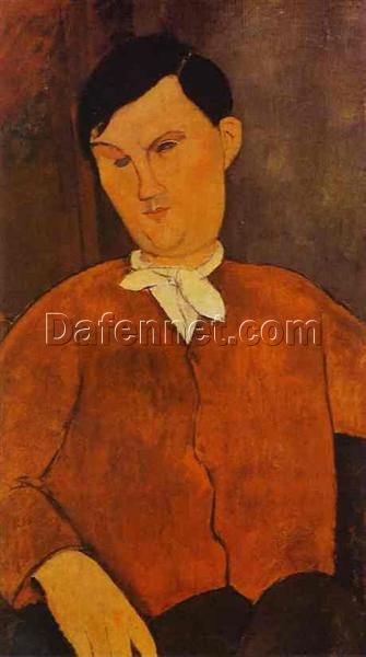 Monsier Deleu Amedeo Modigliani Date: 1916; Paris, France