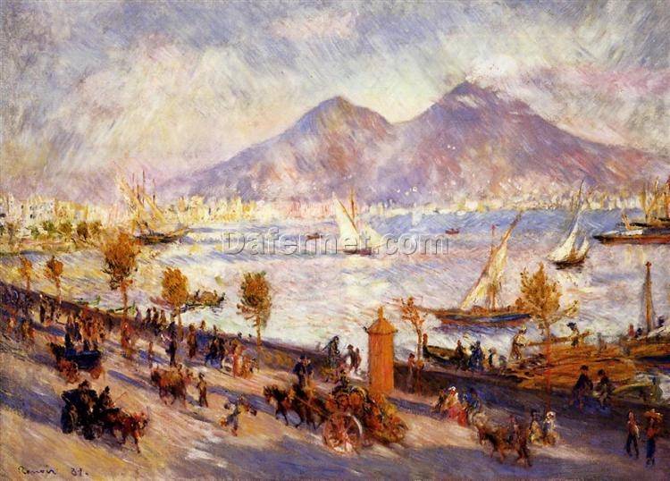 Renoir “Mount Vesuvius in the Morning” 1881 – Premium Oil Painting Reproduction from Dafen Village Art Studio