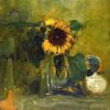 nature died with sunflower 1907