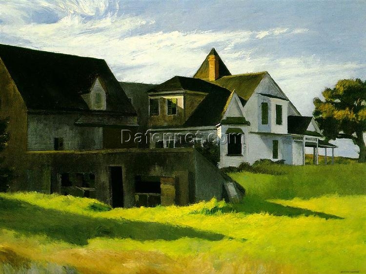 Buy Edward Hopper’s “Cape Cod Afternoon” 1936 – Premium Oil Painting Reproduction | Custom Handcrafted Canvas Art