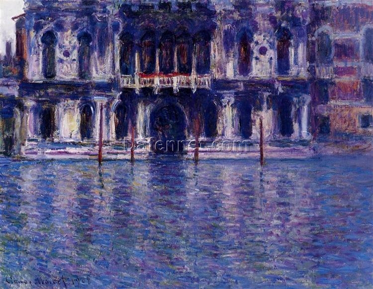 Palazzo Contarini by Claude Monet (1908) – Stunning Oil Painting Reproduction, Hand-Painted by Dafen Village’s Talented Artists