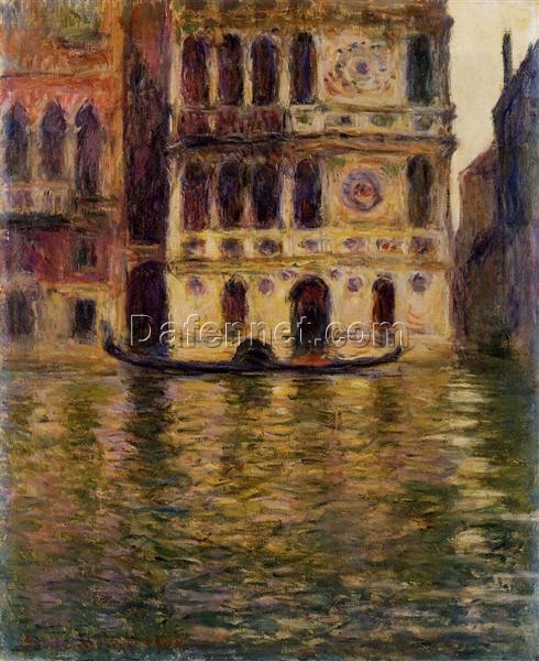 Claude Monet Palazzo Dario (1908) – Museum-Quality Oil Painting of Venice, Crafted by Skilled Dafen Village Artist