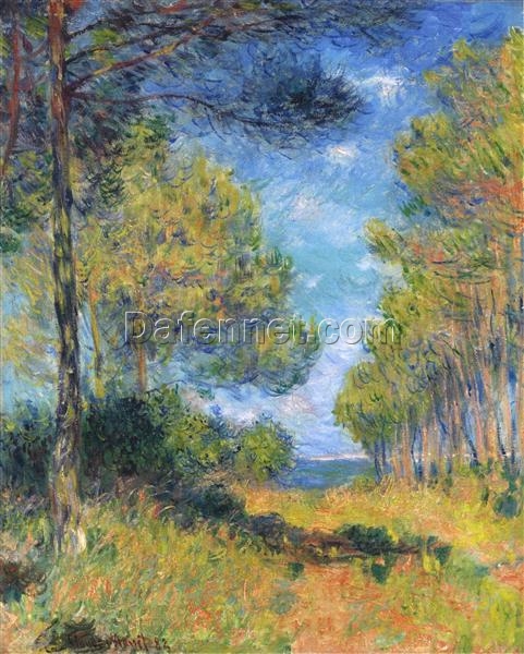 Exclusive Path at Varengeville (1882) Oil Painting Reproduction – Created by Dafen Village’s Skilled Artists