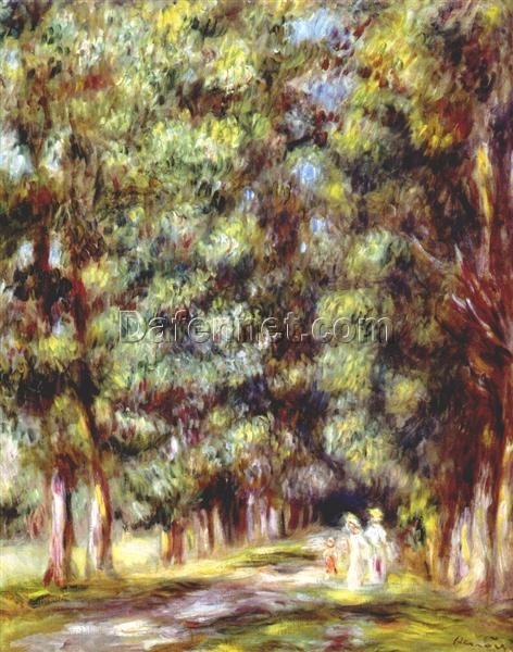 Renoir “Path Through the Undergrowth” 1910 – Premium Oil Painting Reproduction from Dafen Village Art Studio