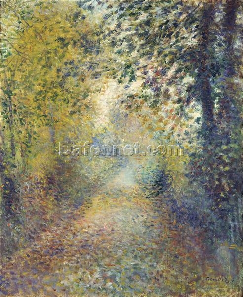 Buy Renoir “In the Woods” (Dans les bois) c.1880 – High-Quality Oil Painting Reproduction by Dafen Village Artists