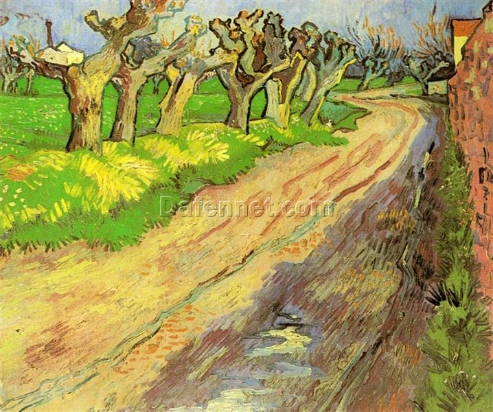 Authentic Van Gogh Pollard Willows (1889) | Custom Oil Painting from Dafen Village Artists