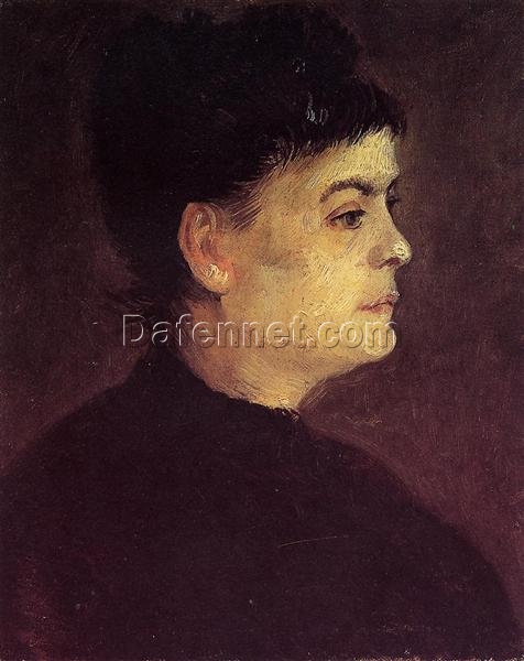 Vincent van Gogh 1887 “Portrait of a Woman” – High-Quality Reproduction Oil Painting for Art Lovers