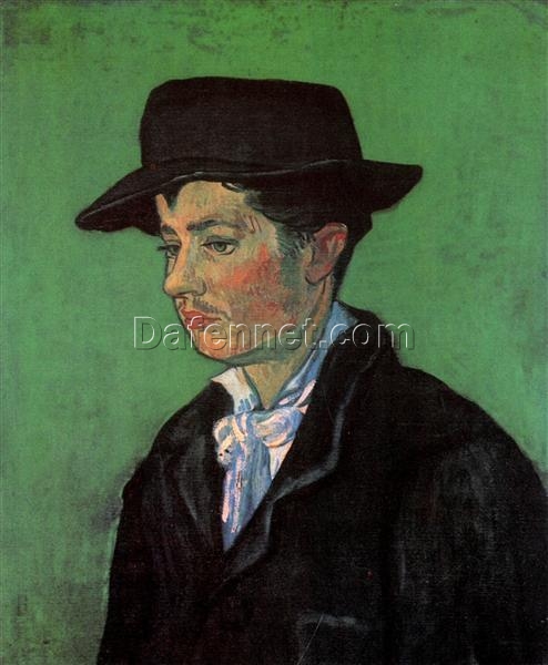 Custom Oil Painting of Armand Roulin by Vincent van Gogh – 1888 Artwork by Expert Dafen Village Artists