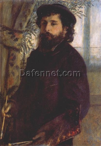 Buy Renoir “Portrait of Claude Monet” 1875 – High-Quality Oil Painting Reproduction by Dafen Village Artists