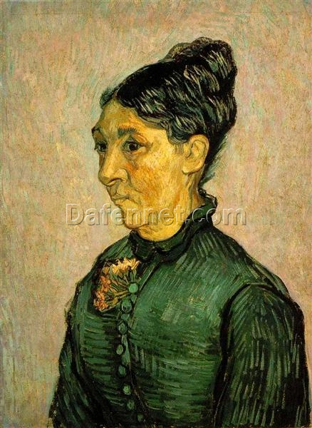 Custom Oil Painting of Madame Trabuc by Vincent van Gogh (1889) – Crafted by Skilled Dafen Village Artists