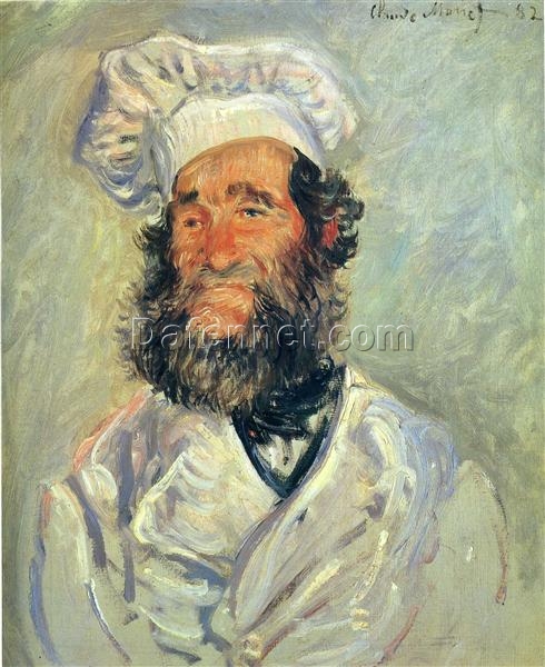 Custom Portrait of Père Paul (1882) Oil Painting | Claude Monet-Inspired Art from Dafen Village Studio